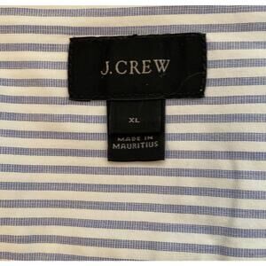 J Crew Men's Button Down Pinstripe Dress Shirt Size XL